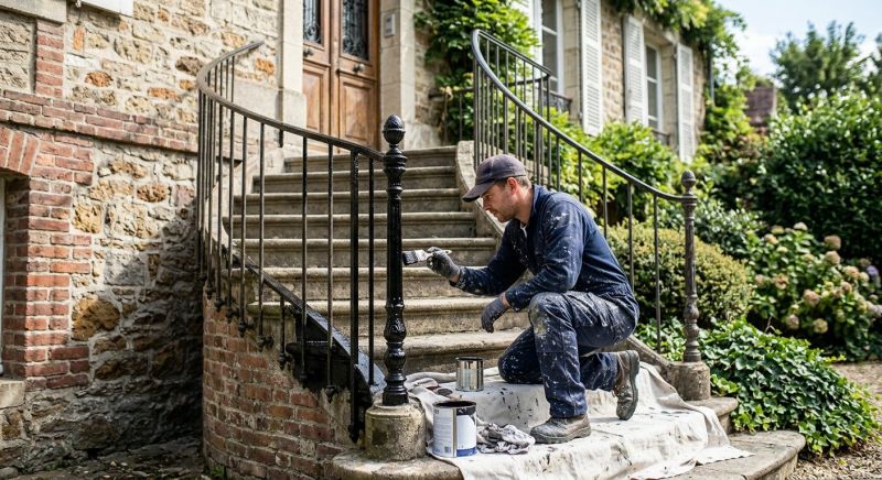 Iron Rail Mounting Service