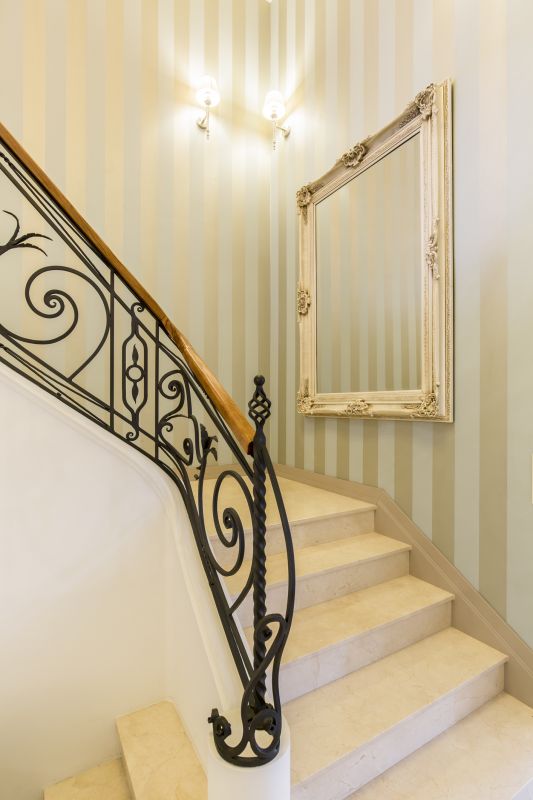 Decorative Iron Rail Mountings