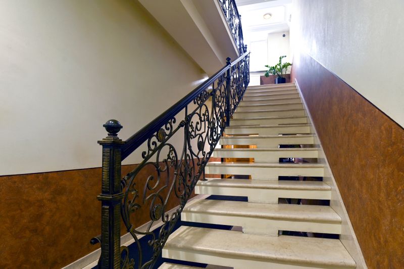 Decorative Iron Rail Mountings